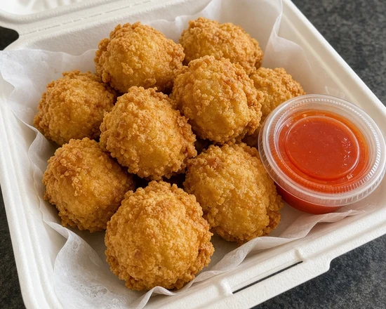 Chicken Balls, Chinese takeout from Lucky Koi Express in Winnipeg